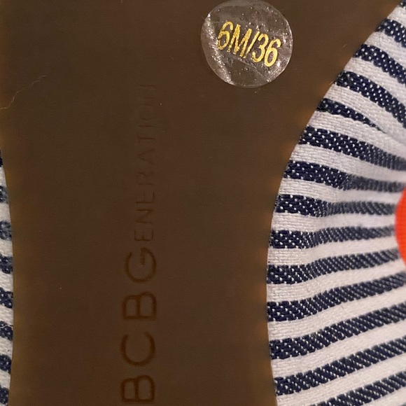 BCBGeneration Striped Ballet Flats - Picture 4 of 4